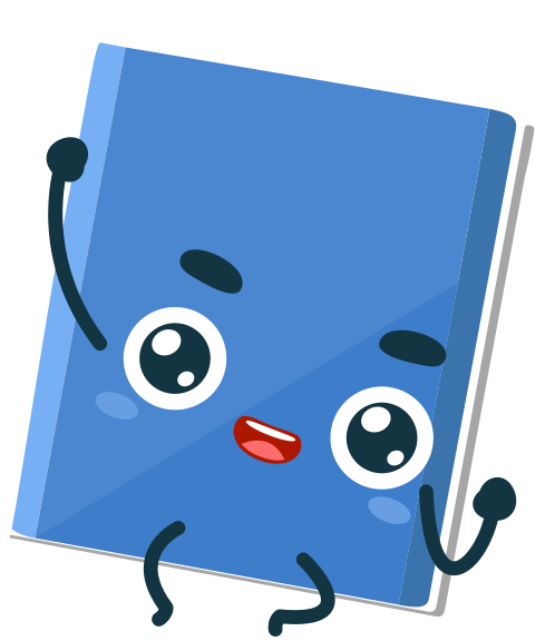 TekstQuest mascot holding a winner pose